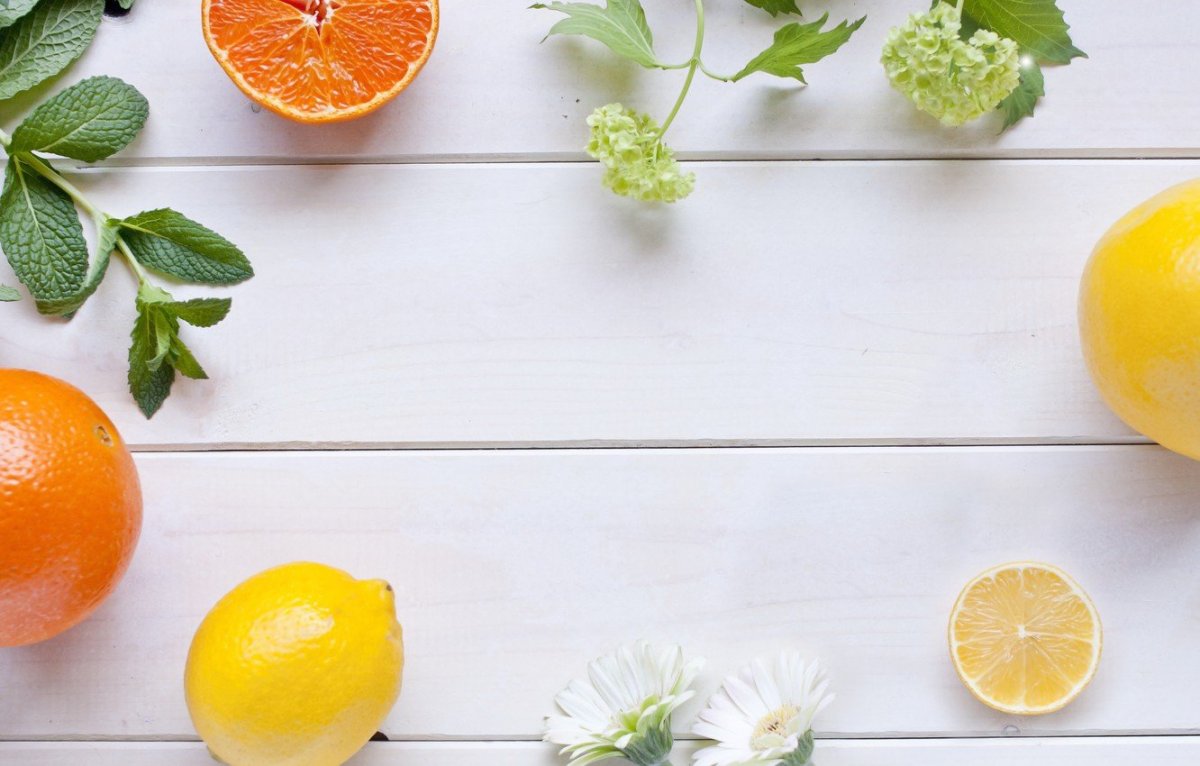 Фотофон фрукты