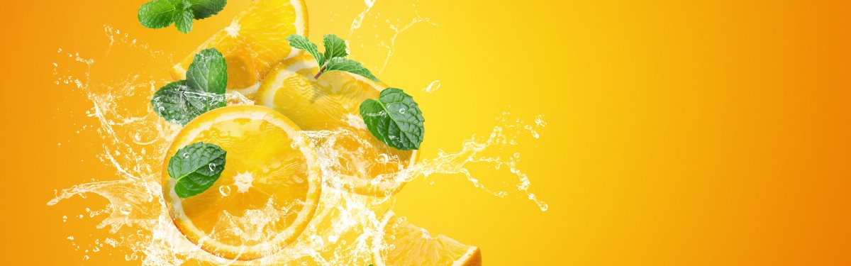 Апельсин фон