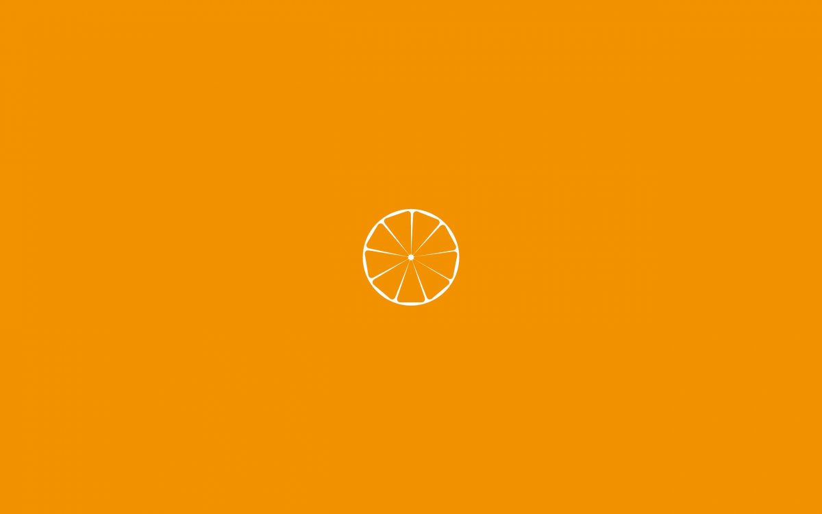 Оранжевый Минимализм