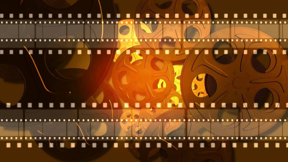 Фон в стиле кино