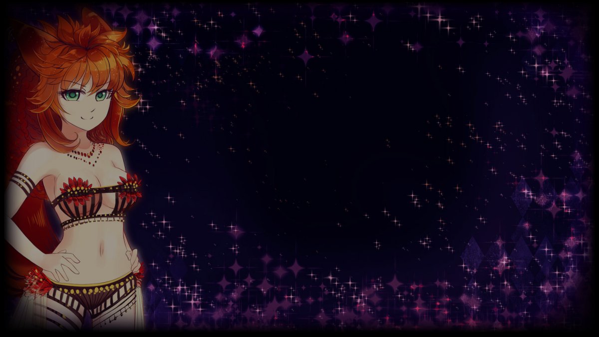 Профиль девушки на фоне