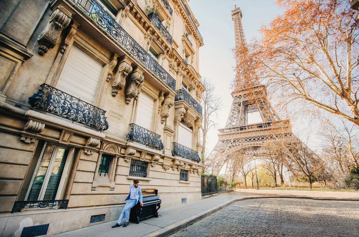 Париж улочки Парижа