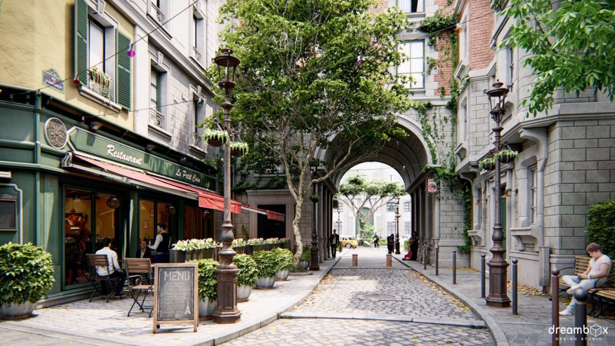 Париж, улица де Берри