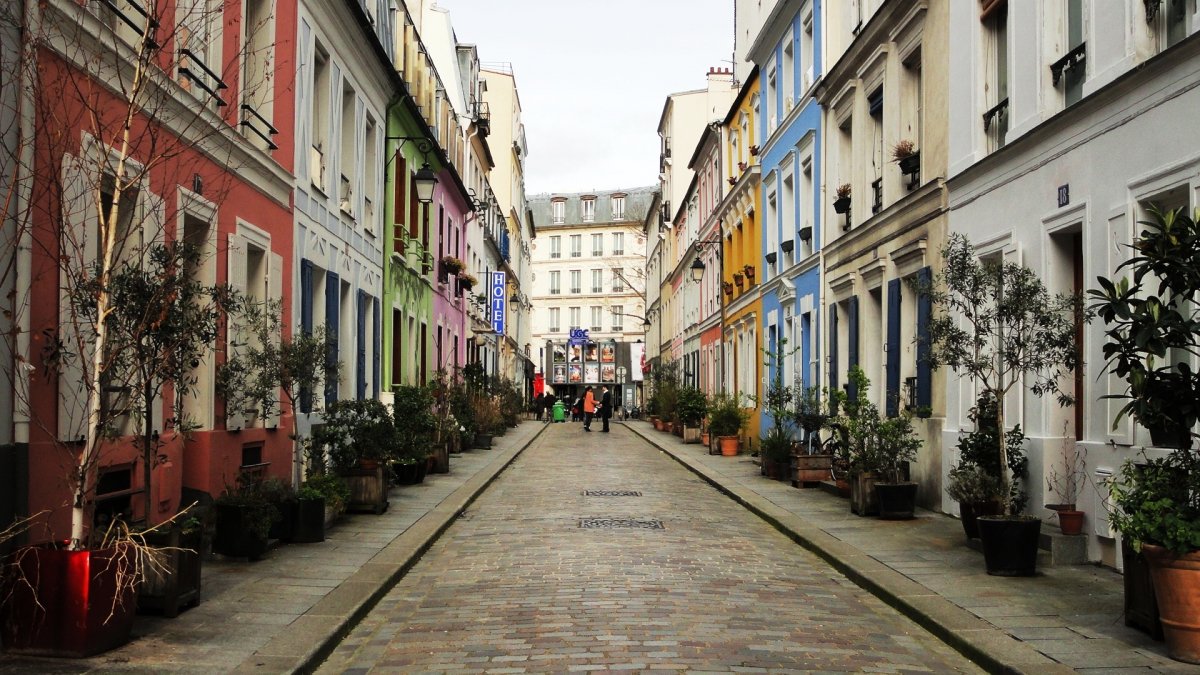 Румыния пешеходная улица