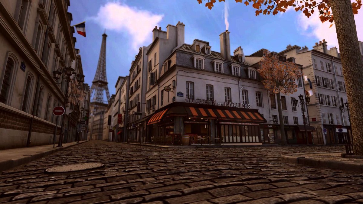 Улица в Париже