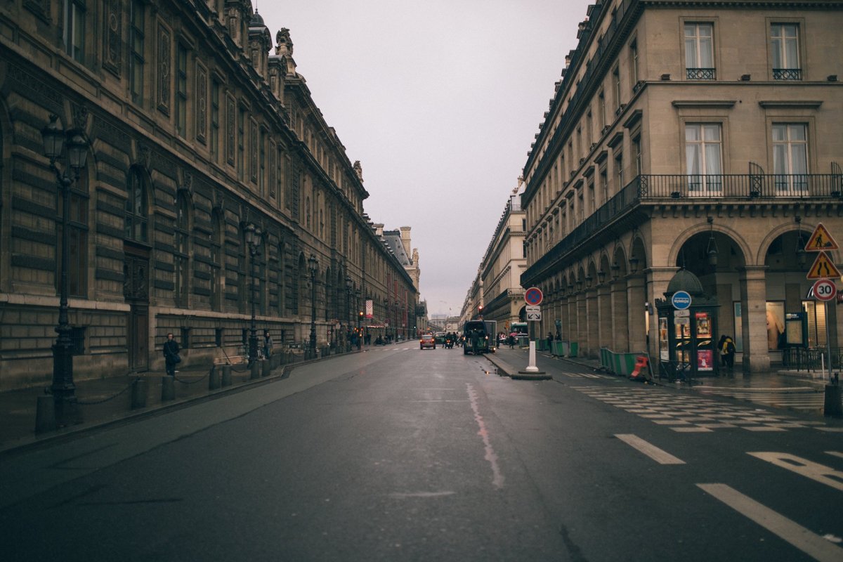 Улицы Парижа Эстетика