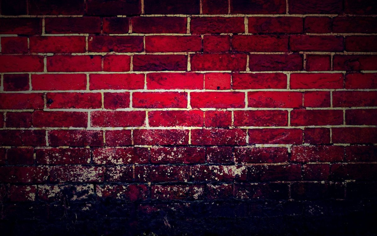 Кирпичная стена 1920x1080