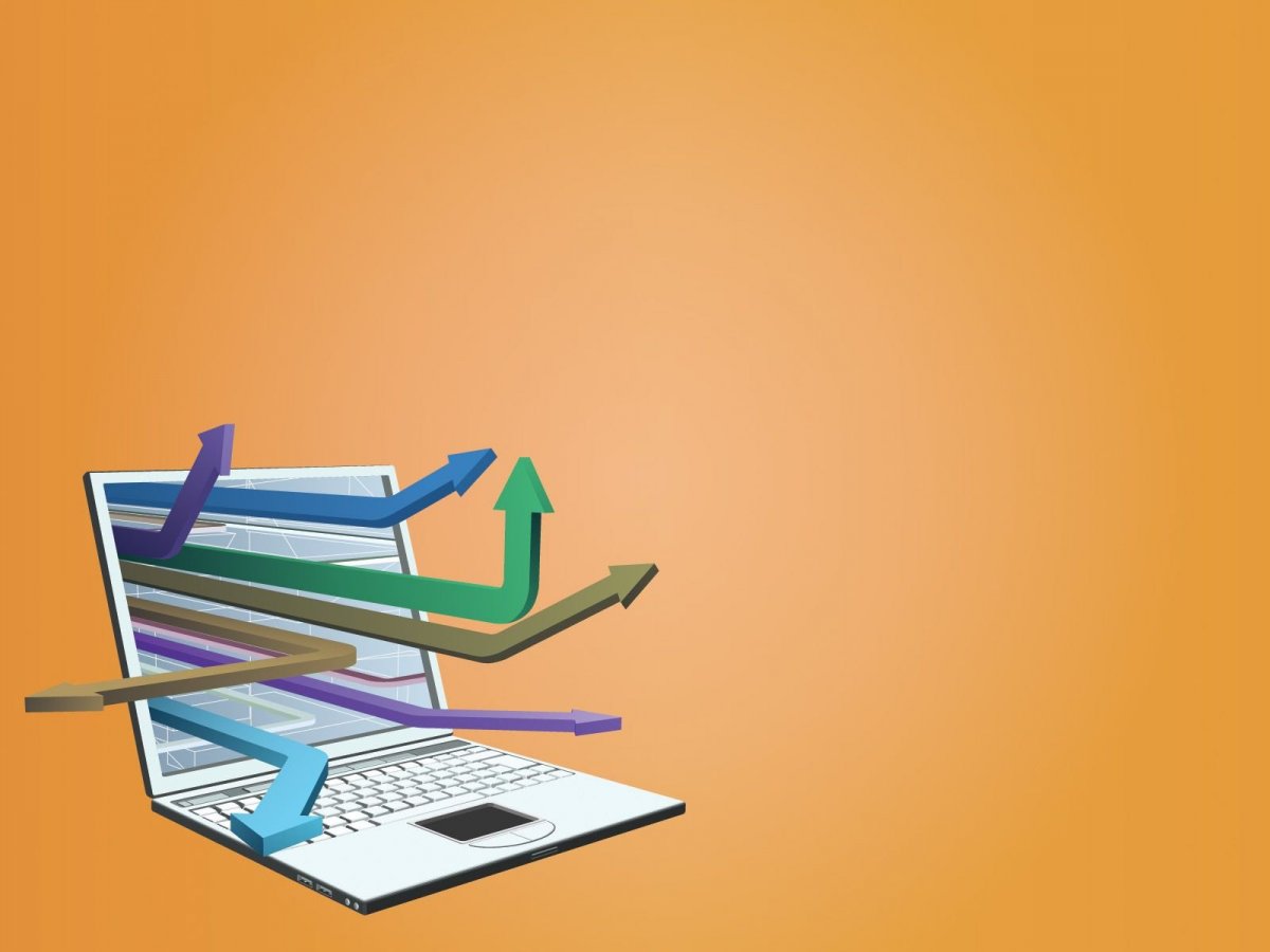 Фон для презентации компьютер