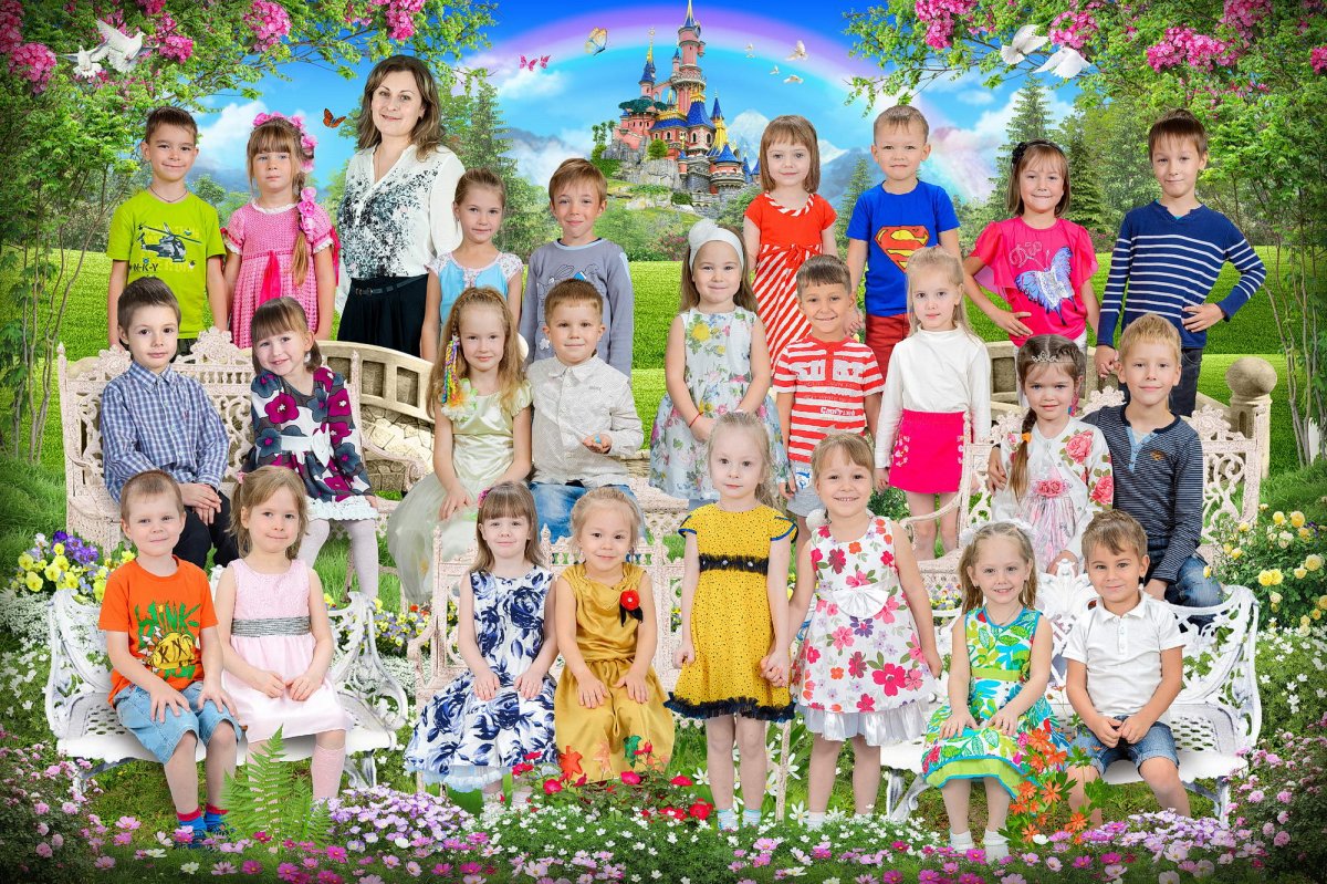 Фотосессия выпускников детского сада