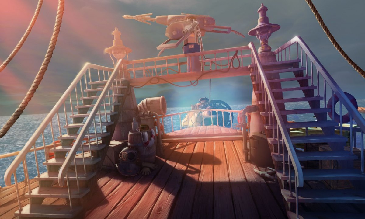 Палуба корабля