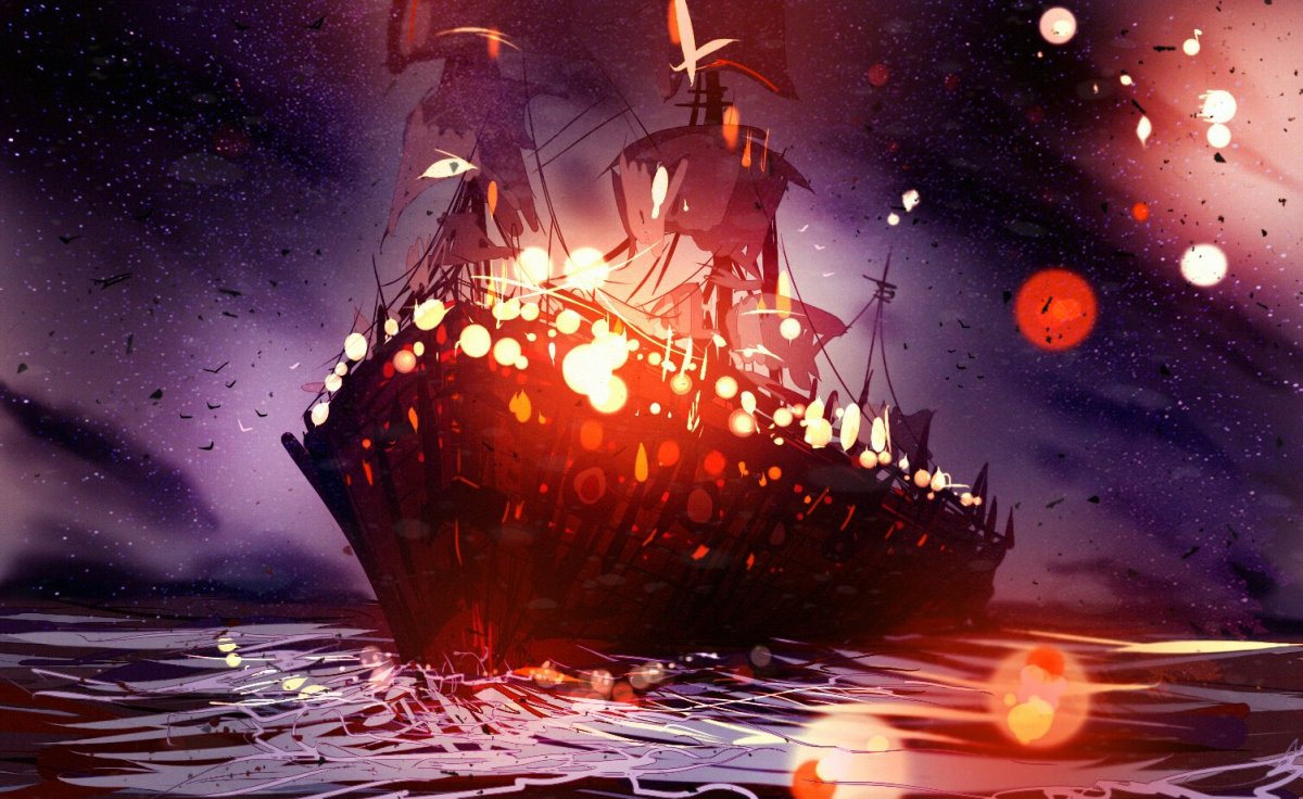 Пиратский корабль