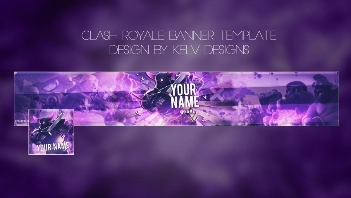 Баннер для шапки фиоле