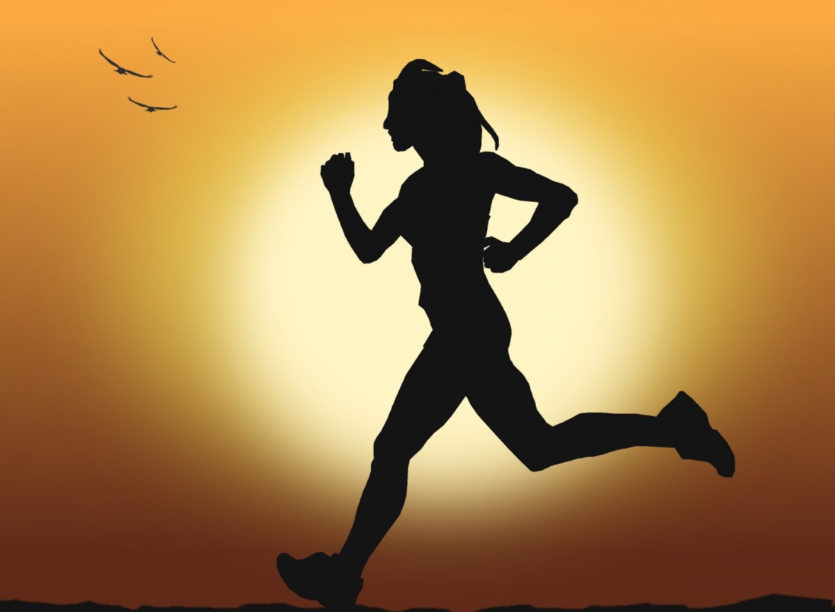 Фон для бега