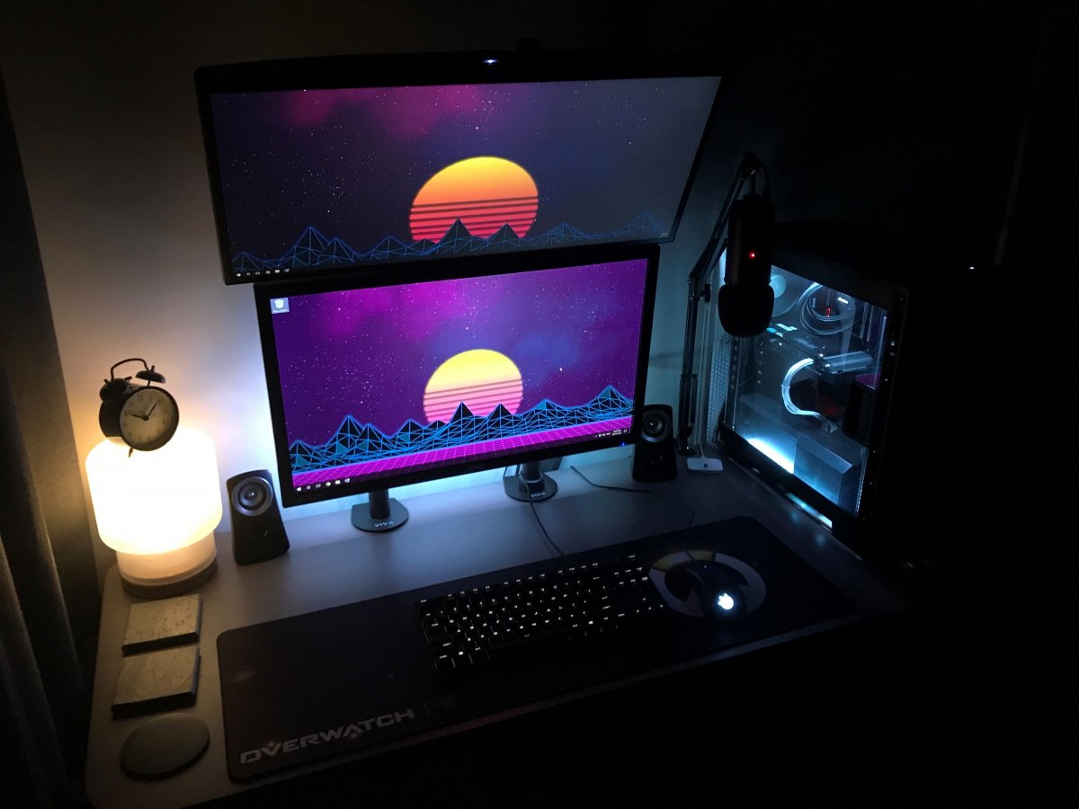 Подсветка рабочего стола