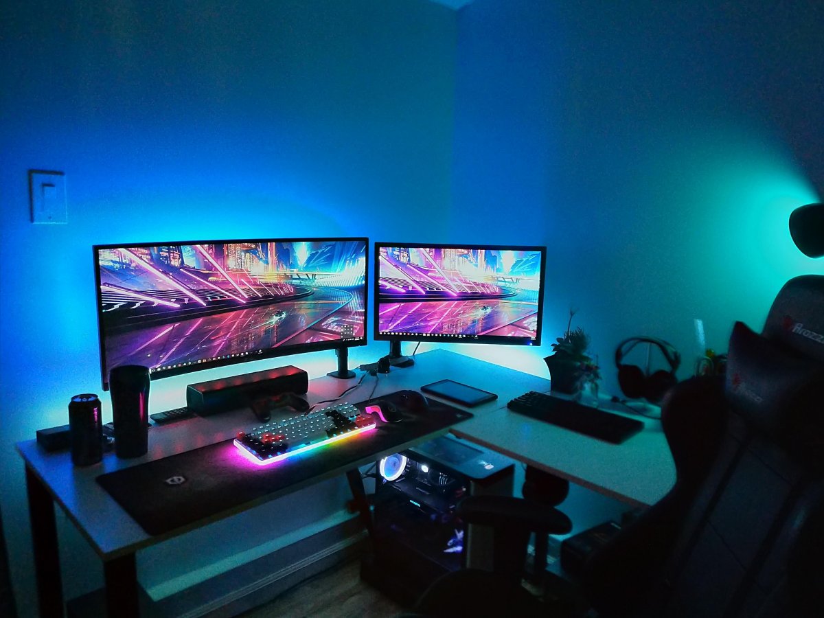 Рабочее место геймера