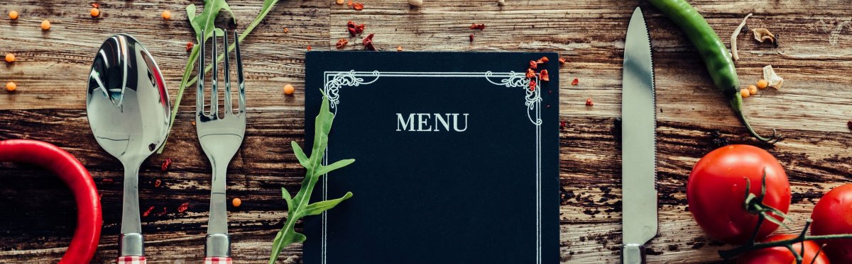 Фон для меню ресторана