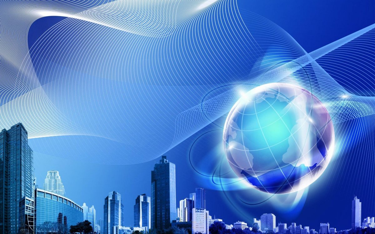 Информационные технологии фон современный