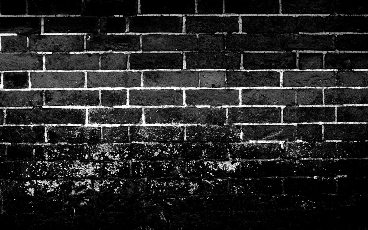 Черный кирпич фон