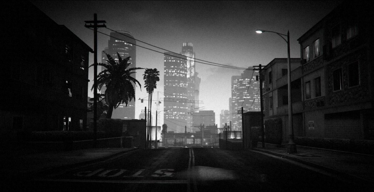 Фон ГТА 5 гетто