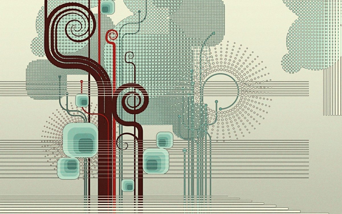 Абстрактный графический узор