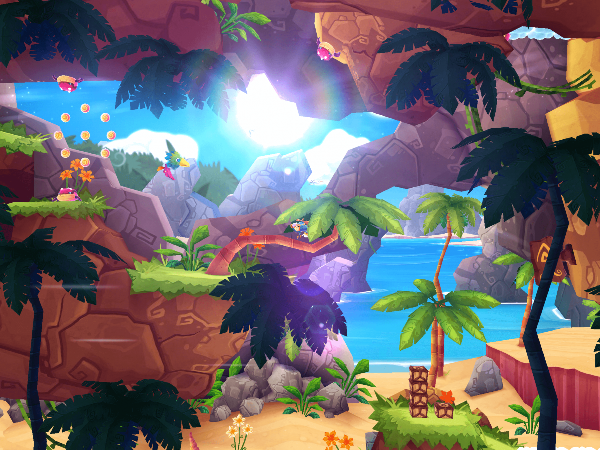 Красивый платформер