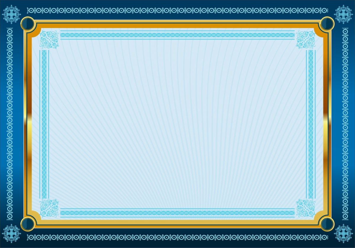 Рамка для сертификата