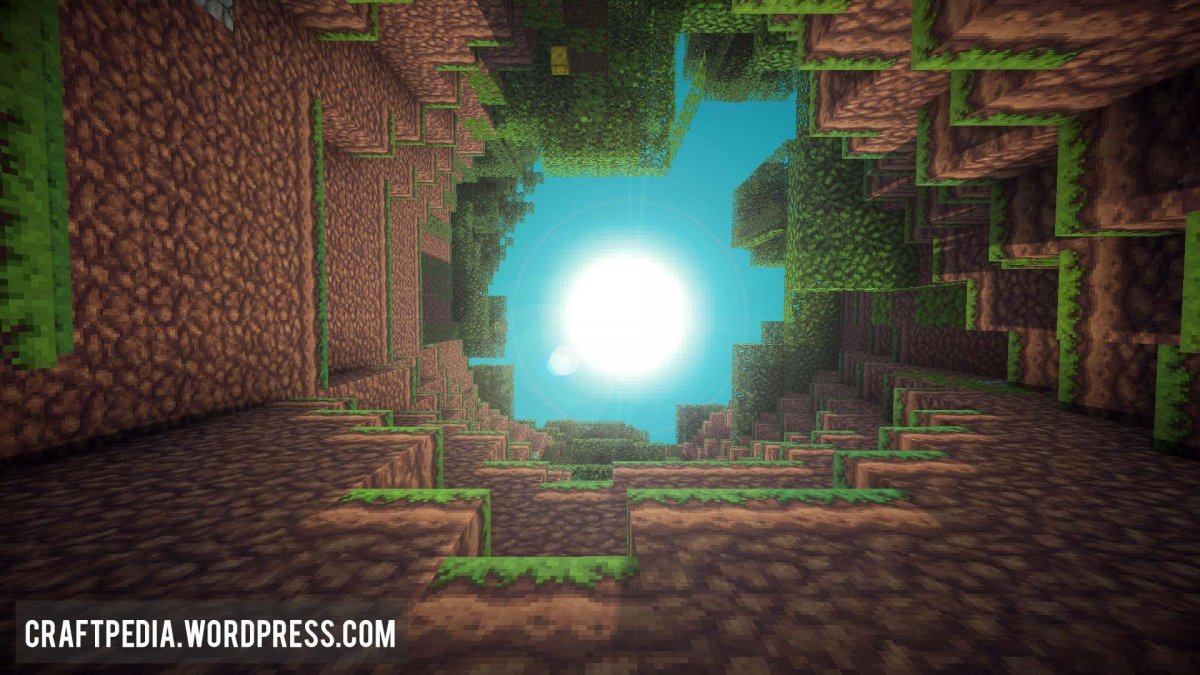 Задний фон в стиле майнкрафт