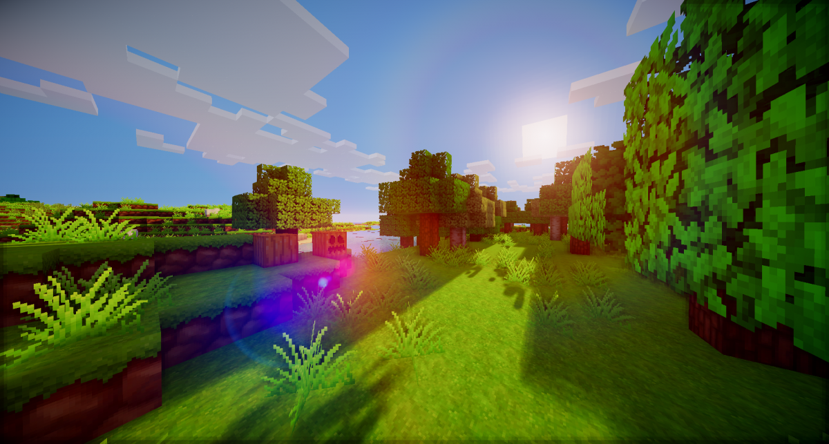 Фон для шапки в стиле майнкрафт