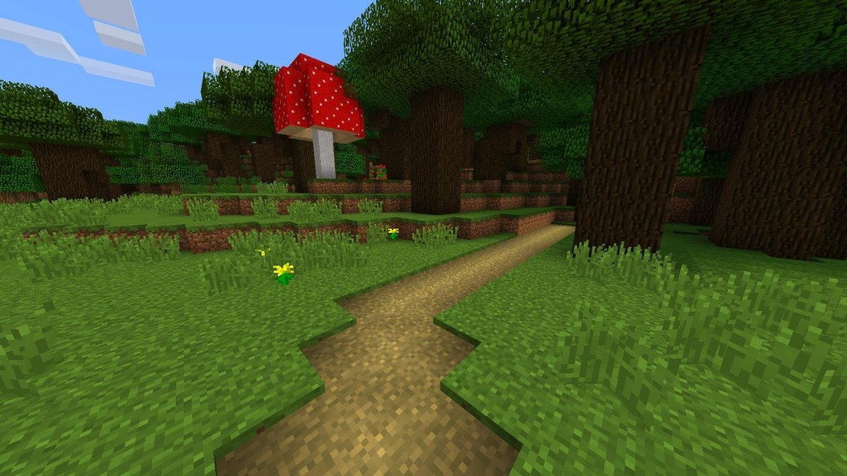 Земля майнкрафт