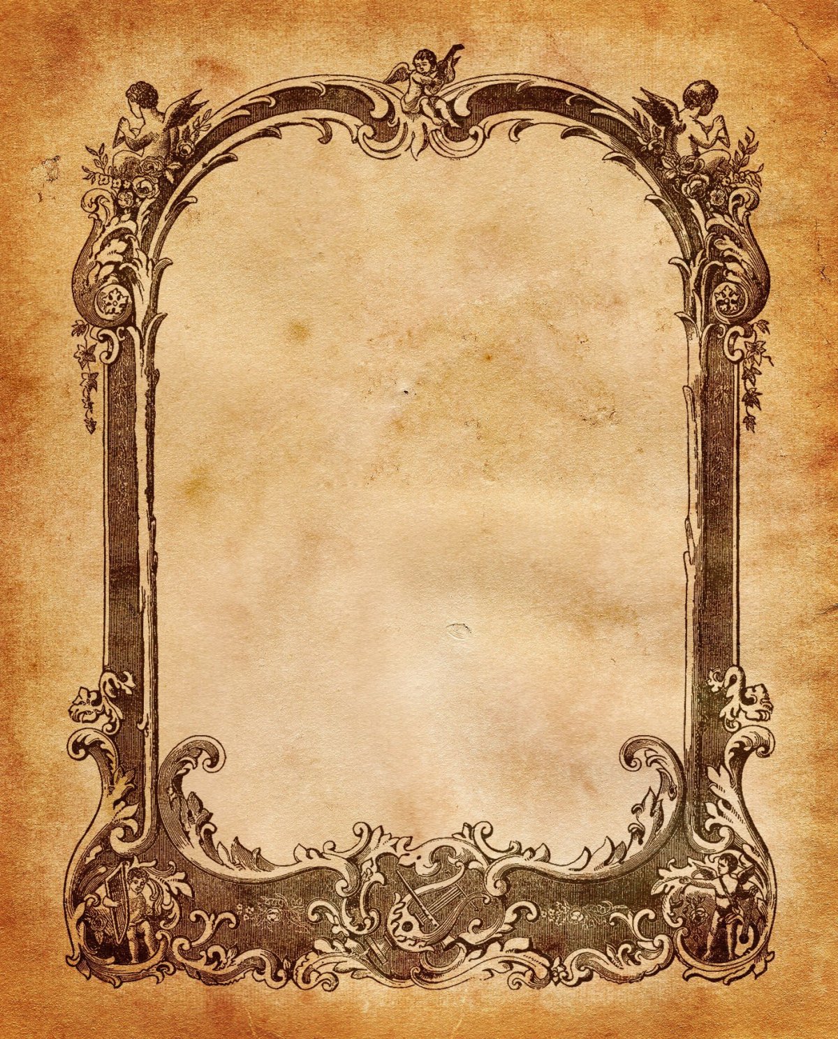 Рамка в старинном стиле