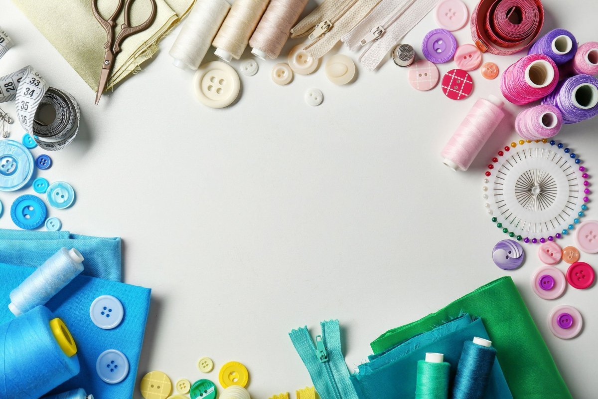 Фурнитура для шитья фон