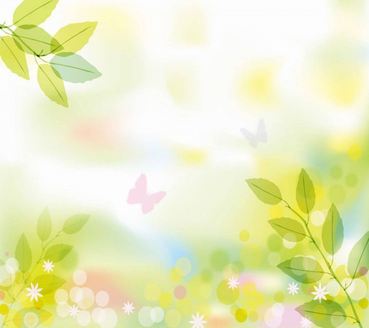 Весенний фон для текста