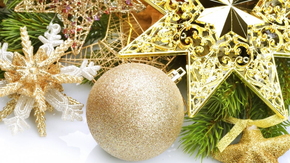 Красивые новогодние обои