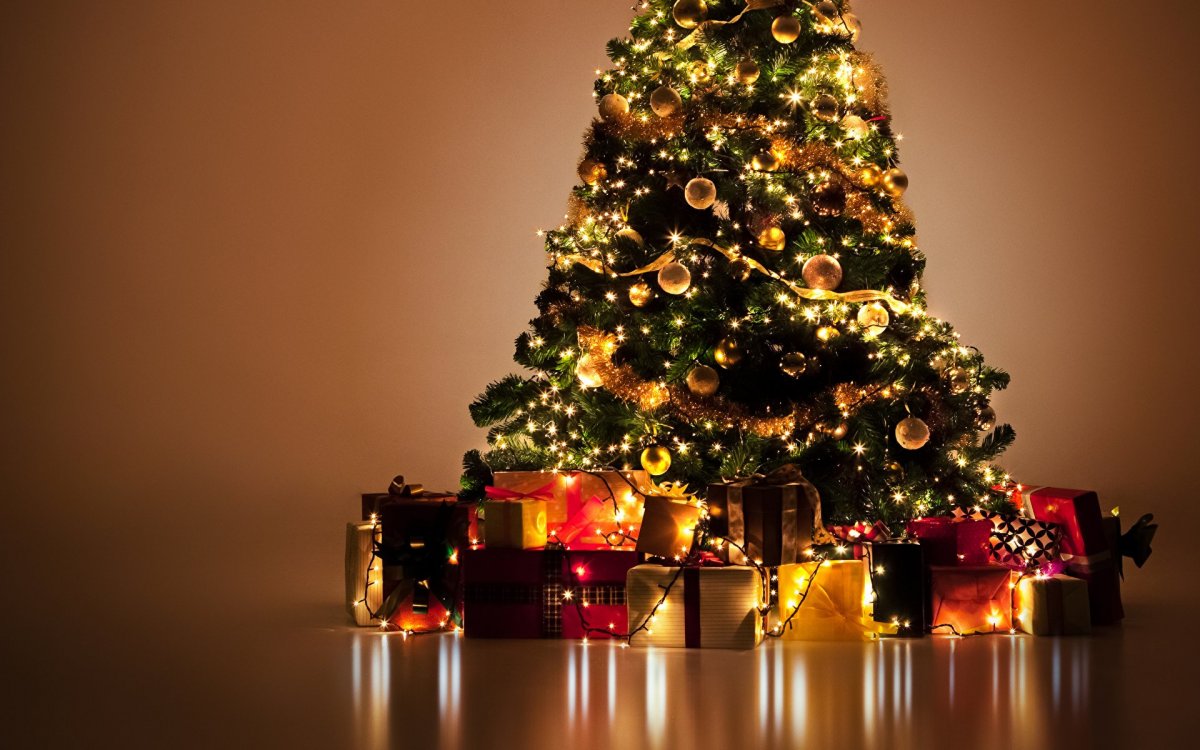 Красивая Новогодняя елка