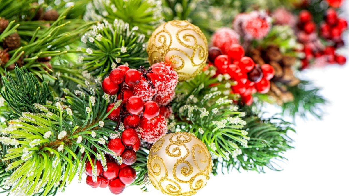 Новогодняя заставка на рабочий стол