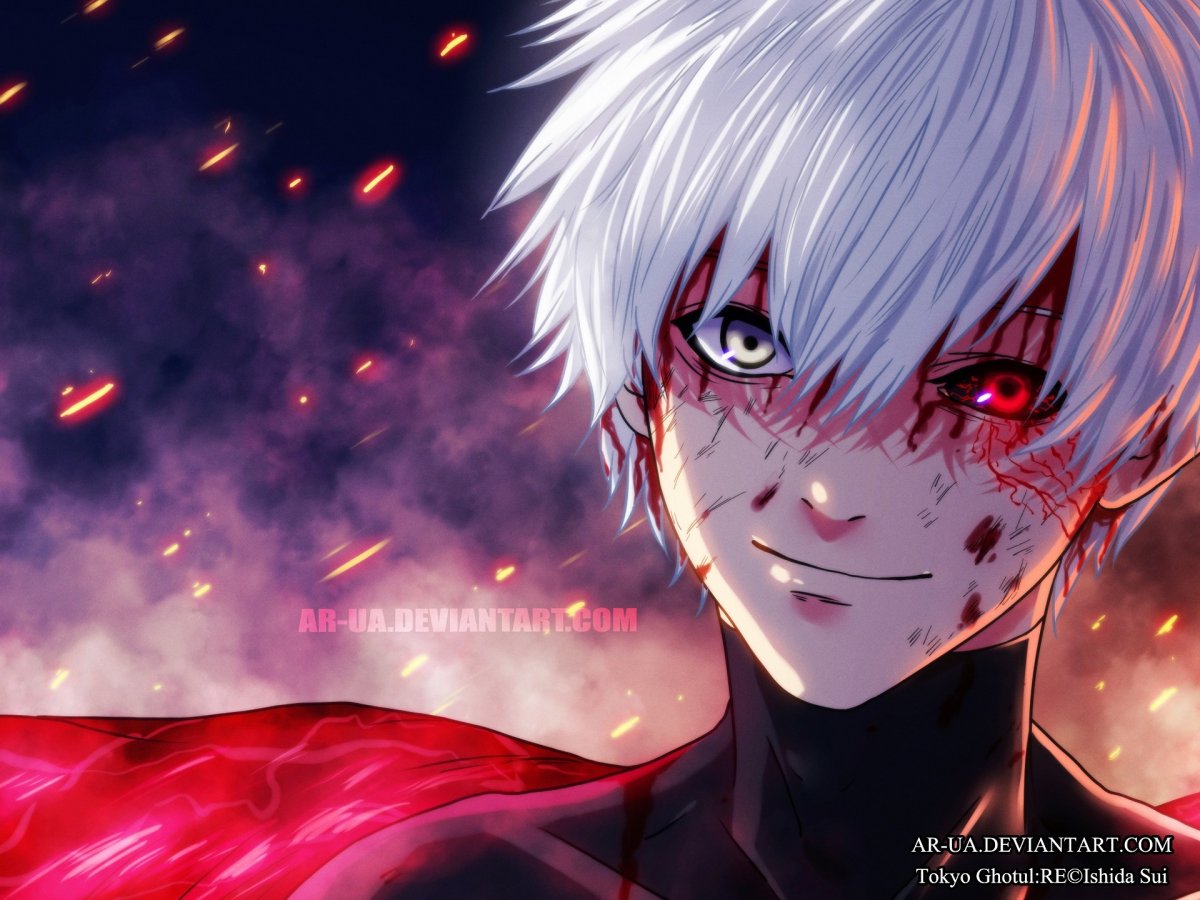 Аниме Токийский гуль Канеки