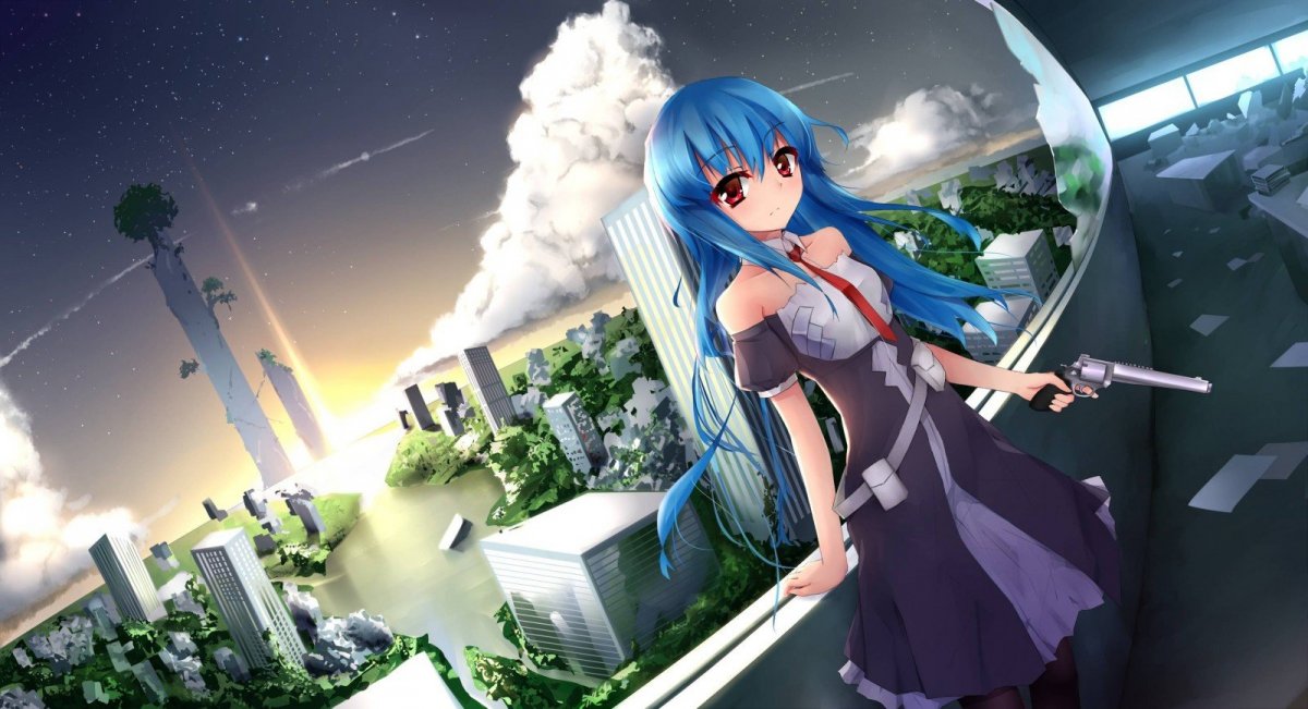 Заставки на рабочий стол из аниме