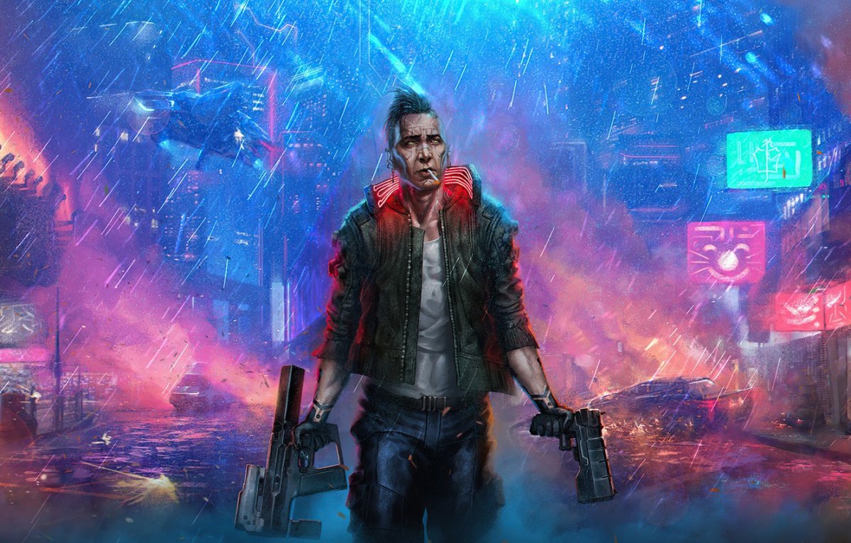 Cyberpunk 2077 арт