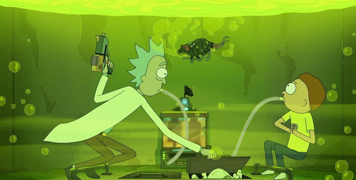 Рик и Морти Чан с кислотой