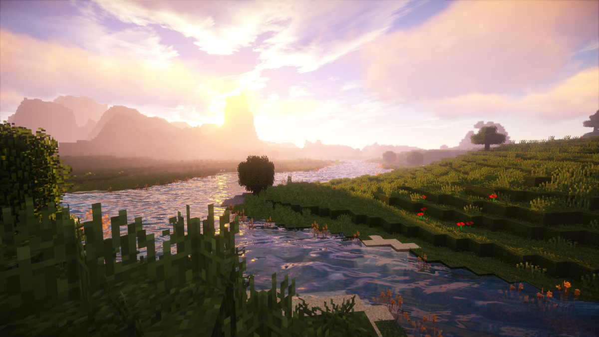 Пейзажи МАЙНКРАФТА