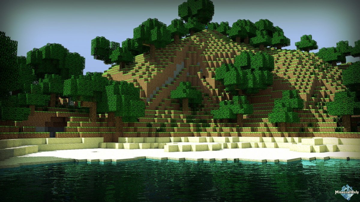 Пейзажи в МАЙНКРАФТЕ