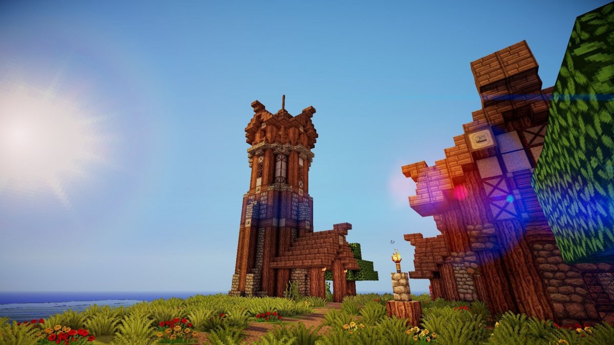 Обои майнкрафт