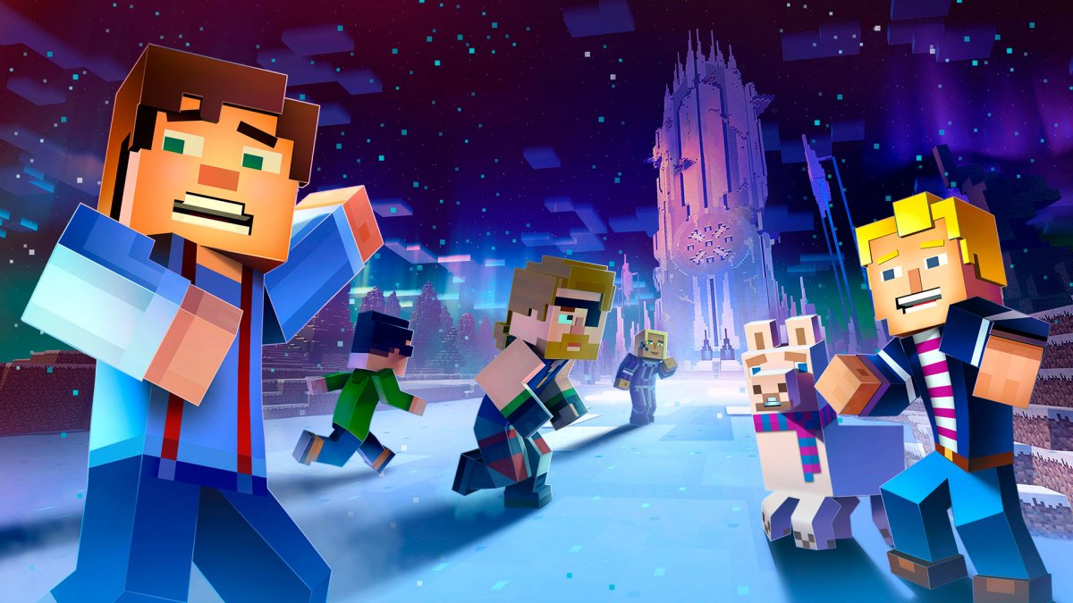 Minecraft story Mode 1 эпизод