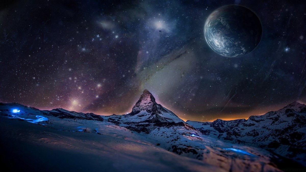 Космический пейзаж