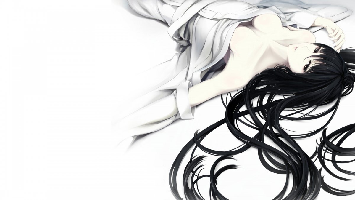 Аниме черно белое