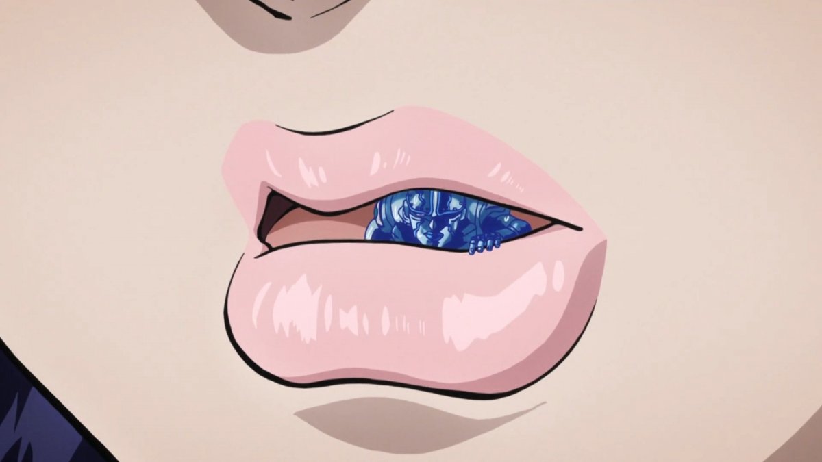 Ахегао лицо Джо Джо