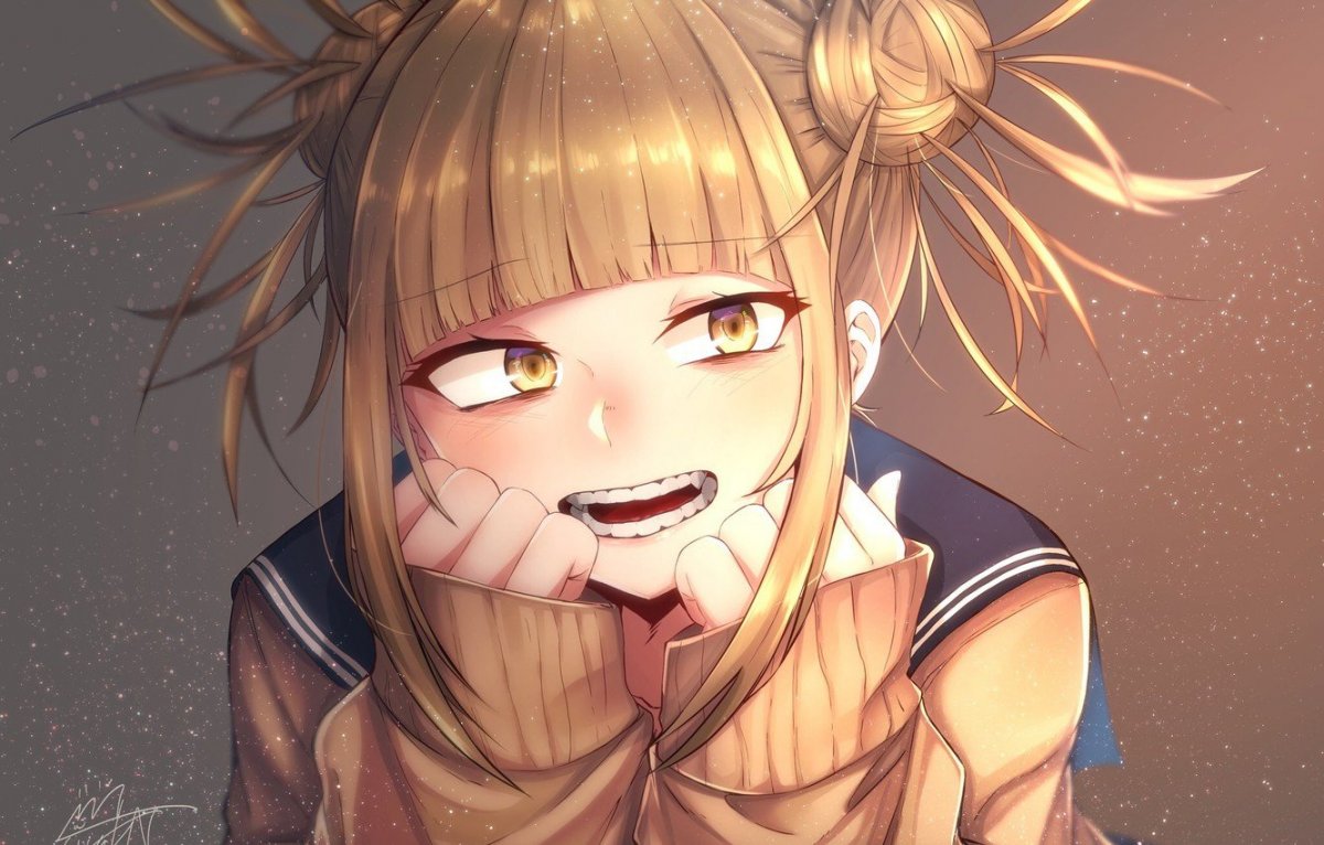 Моя геройская Академия химико тога