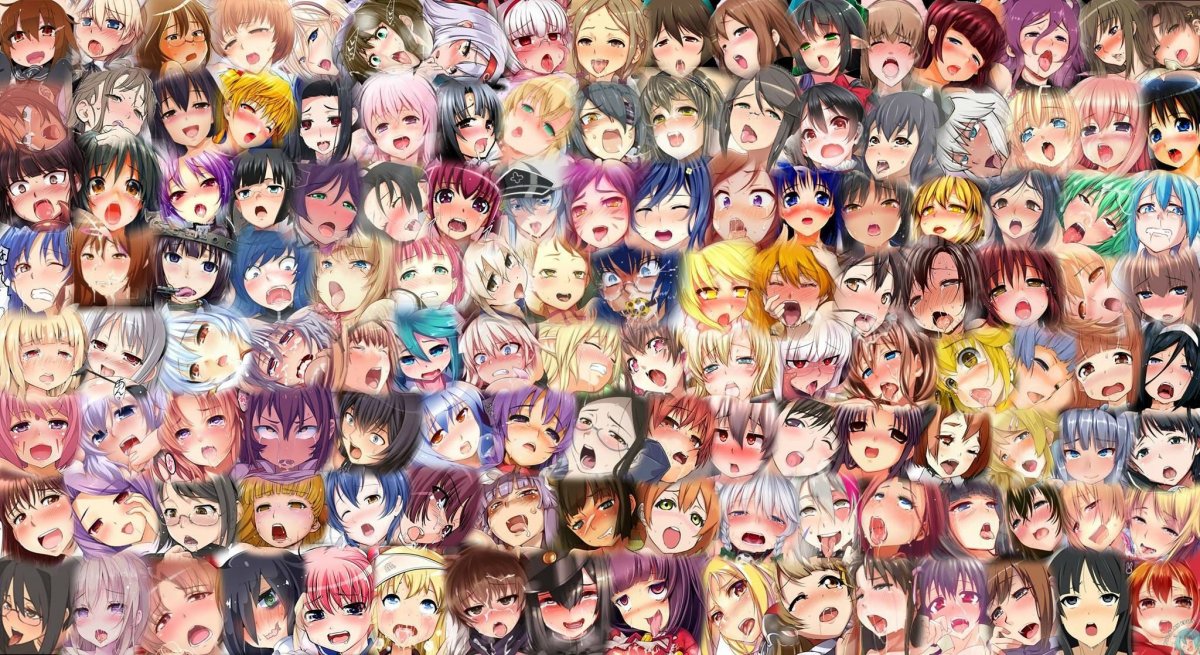 Ахегао аниме