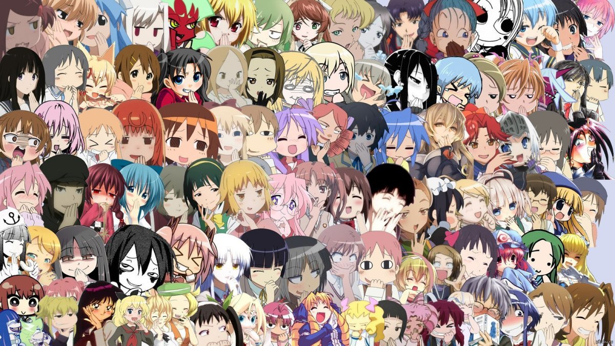 Аниме коллаж