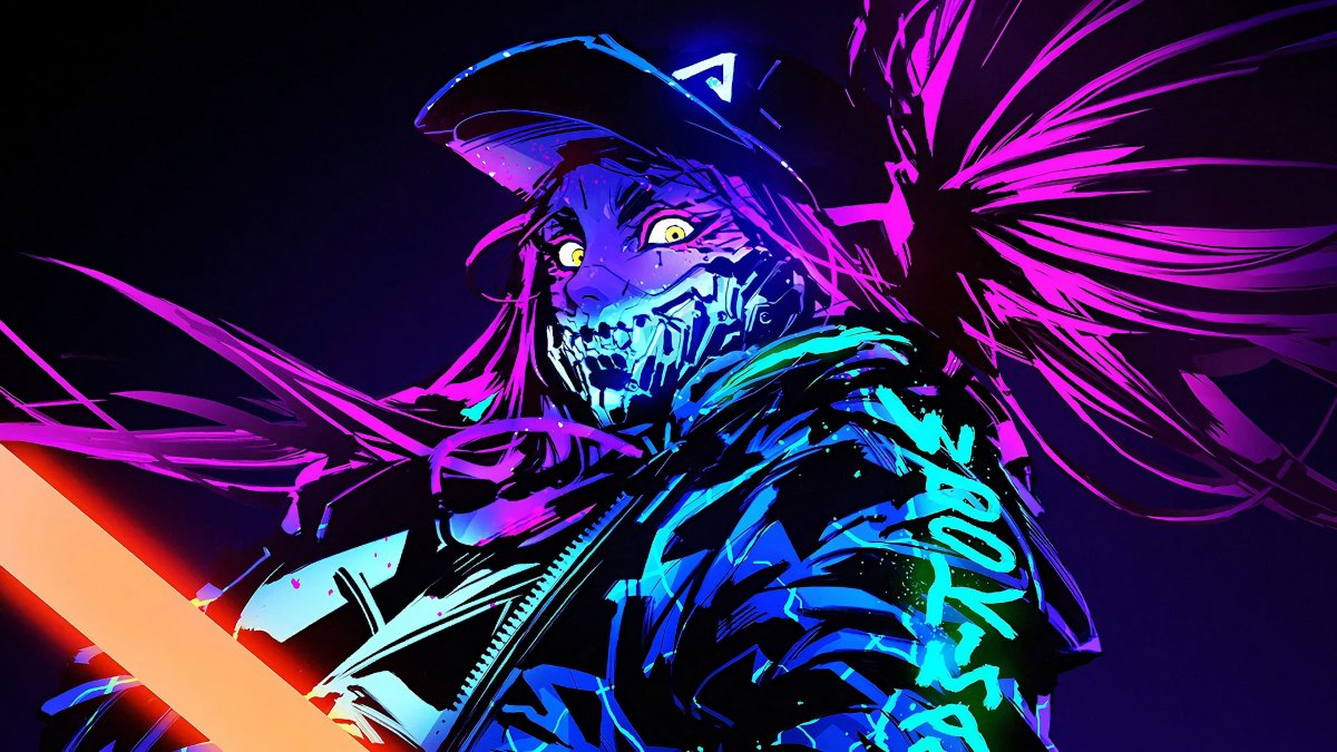 Akali Neon 4k
